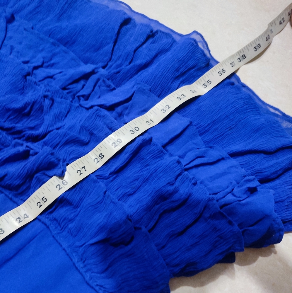 Karen Millen blue ruffle dress - Picture 11 of 11